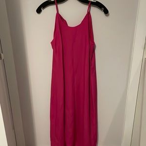 Old Navy hot pink long dress